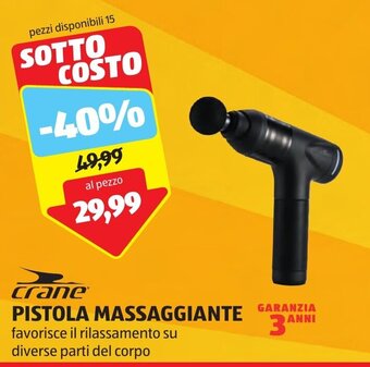 crane PISTOLA MASSAGGIANTE