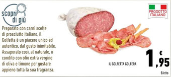 Conad IL GOLFETTA GOLFERA offerta