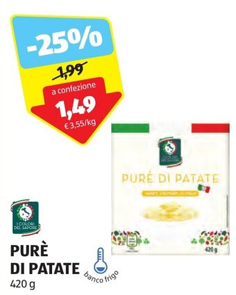 ALDI PURÉ DI PATATE 420 g offerta