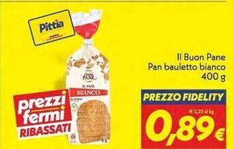 Iper Super Conveniente Il buon pane pan bauletto bianco offerta