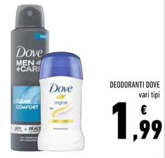 Conad DEODORANTI DOVE vari tipi offerta