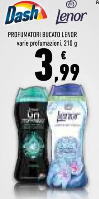 Conad PROFUMATORI BUCATO LENOR varie profumazioni, 210 g offerta