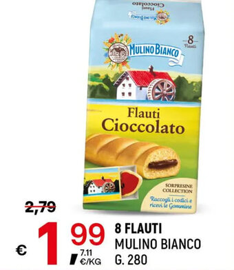 A&O 8 FLAUTI MULINO BIANCO G. 280 offerta