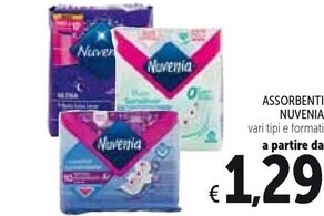 Spazio Conad Nuvenia assorbenti offerta