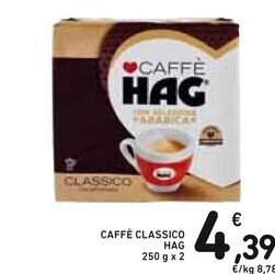 Spazio Conad Hag caffè classico offerta