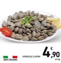 Spazio Conad Vongole lupini offerta