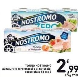 Spazio Conad Nostromo tonno offerta