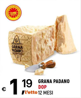 A&O GRANA PADANO DOP 12 MESI offerta