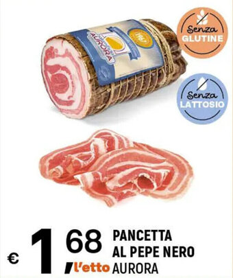 A&O PANCETTA AL PEPE NERO AURORA offerta