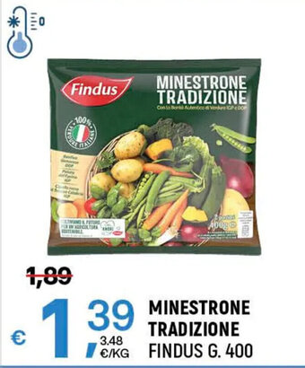 A&O MINESTRONE TRADIZIONE FINDUS G. 400 offerta