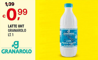 A&O LATTE UHT GRANAROLO LT. 1 offerta