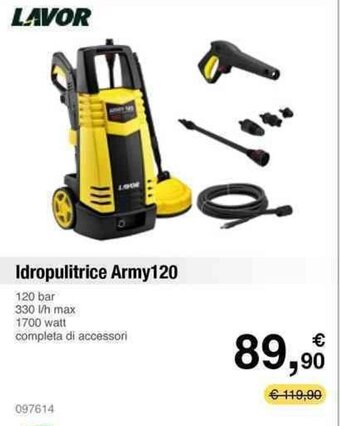 Idropulitrice Army120