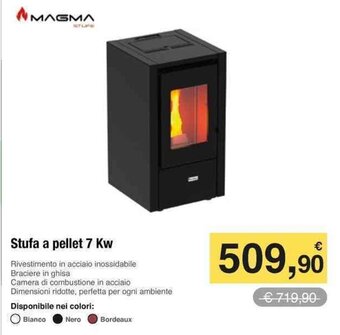 Handy fai da te Stufa a pellet 7 Kw offerta