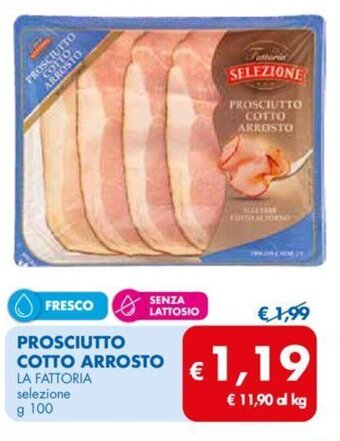 MD Discount PROSCIUTTO COTTO ARROSTO g 100 offerta