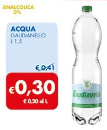 MD Discount ACQUA GAUDIANELLO L 1,5 offerta