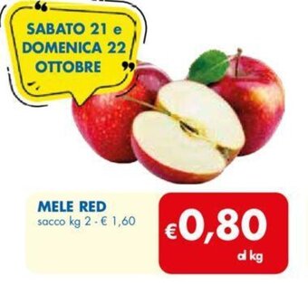 MD Discount MELE RED sacco kg 2 offerta