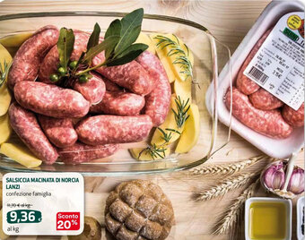 Coop SALSICCIA MACINATA DI NORCIA LANZI offerta