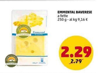 PENNY EMMENTAL BAVERESE a fette 250 g offerta