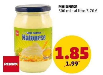 PENNY MAIONESE 500 ml offerta