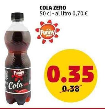 PENNY COLA ZERO 50 cl offerta