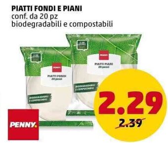 PIATTI FONDI E PIANI conf. da 20 pz
