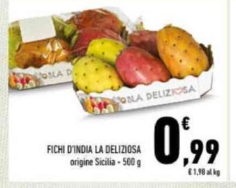Conad FICHI D'INDIA LA DELIZIOSA 500 g offerta