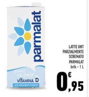 Conad LATTE UHT PARZIALMENTE SCREMATO PARMALAT 1 l offerta
