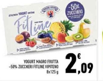 Conad YOGURT MAGRO FRUTTA 8 x 125 g offerta
