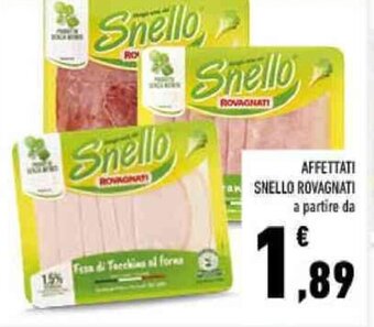 AFFETTATI SNELLO ROVAGNATI