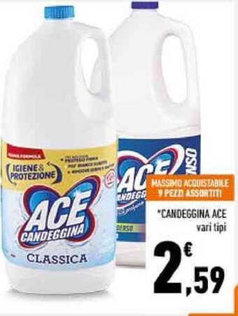 Conad CANDEGGINA ACE vari tipi offerta