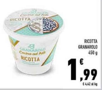 Conad RICOTTA GRANAROLO 450 g offerta