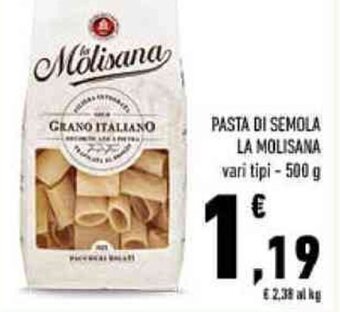 Conad PASTA DI SEMOLA LA MOLISANA vari tipi - 500 g offerta