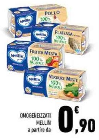 Conad OMOGENEIZZATI MELLIN offerta