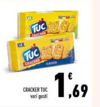 Conad CRACKER TUC vari gusti offerta