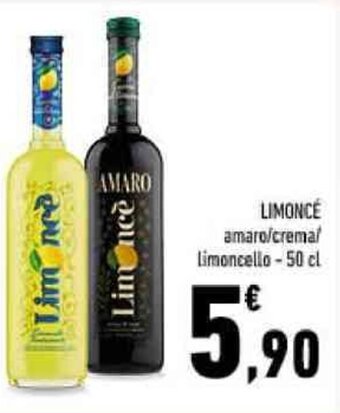 Conad LIMONCÉ amaro/cremal limoncello - 50 cl offerta