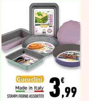 Conad Guardini STAMPI FORNO ASSORTITI offerta