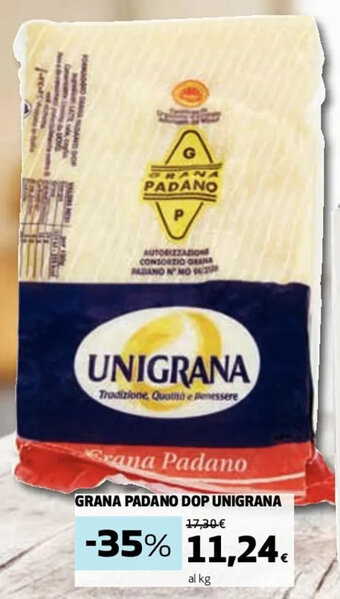 Coop GRANA PADANO DOP UNIGRANA offerta