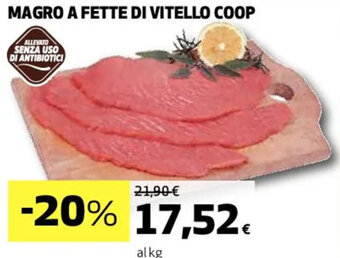 Coop Magro A Fette Di Vitello Coop offerta