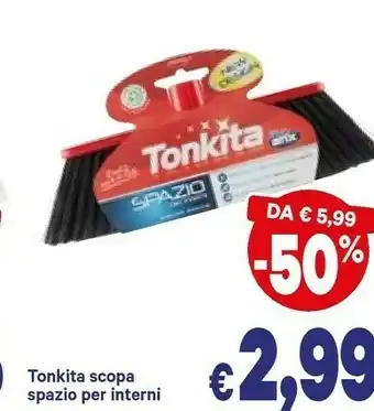 A&O Tonkita Scopa Spazio Per Interni offerta