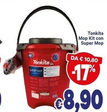 A&O Tonkita Mop Kit Con Super Mop offerta