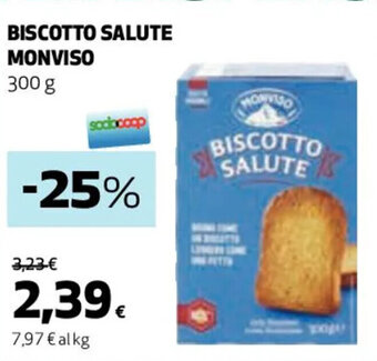 Coop BISCOTTO SALUTE MONVISO 300 g offerta