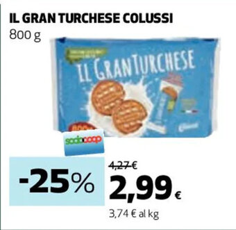 Coop IL GRAN TURCHESE COLUSSI 800 g offerta