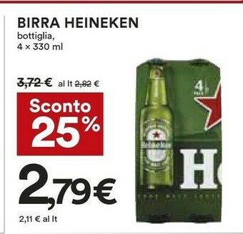 Coop Heineken Birra 330 G(ml) offerta