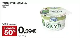 Coop Mila Skyr Lampone 150 G(ml) offerta