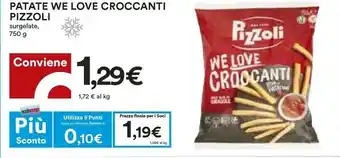 Coop Pizzoli Patate We Love Croccanti Surgelate offerta