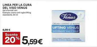 Coop Venus Crema Per La Cura Di Viso offerta