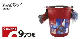 Coop Vileda Set Completo Supermocio offerta