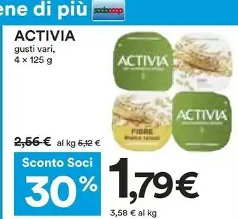 Coop Activia Naturale 1000 G(ml) offerta