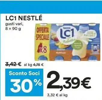 Coop Nestlè LC1 Vital Fragola 720 G(ml) offerta