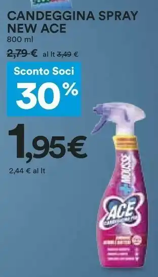Coop Ace Candeggina Spray New offerta